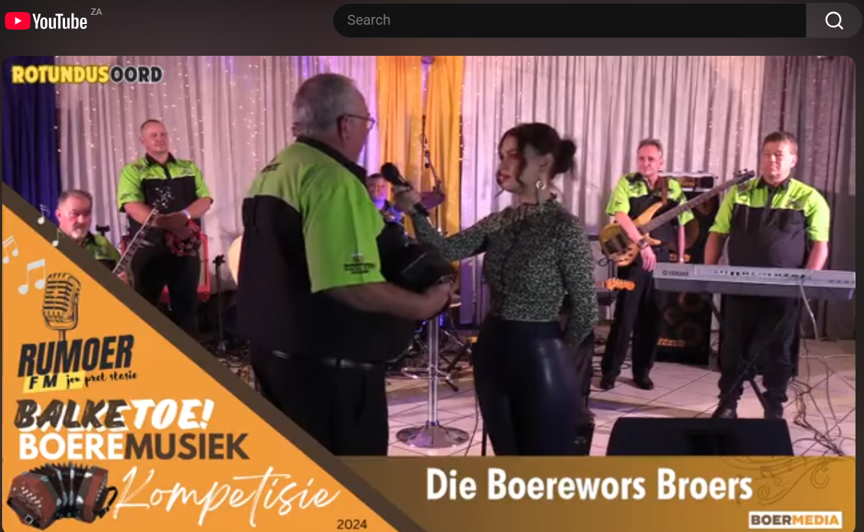 Boere Orkes - Die Boerewors Broers